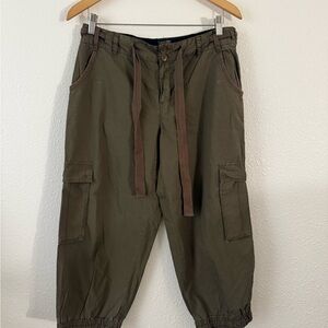 Calvin Klein Performance Olive Cargo Pants